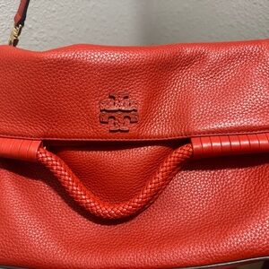 Tory Burch Red Taylor convertible Bag